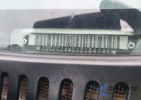 2001 Chevrolet Silverado 1500 from USA, damaged, VIN 1GCEC14W21Z184145